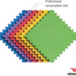 Norsk Dual-Sided Reversible 1/2" Foam Exercise Mats for Home Gym - Interlocking EVA Foam Tiles