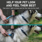 Maxpower Planet Pet Grooming Rake and Dematting Comb for Dogs - Dog Grooming Supplies, Undercoat Rake for Dogs, Cats - Extra-Wide Deshedding Dog Brush, Deshedder Comb for Long Hair - Reduce Shedding