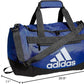 adidas Unisex Defender 4.0 Gym Duffel Bag for Men and Women, Team Royal Blue, Small (38L)