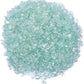 TWINKLING High Luster Crushed Glass Glitter, Broken Glass, Fire Glass Gems Chips for Fire Pit, DIY Resin Art, Epoxy Crafts, Geode Painting, Aquarium Decoration, 6-9mm(370g/13oz.) (Aqua)