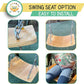 Balance Board - Wooden Wobble Board for Kids - Compact Balancing Trainer - Poplar Core - Eco-Coating - Sensory Motor Development - Core Strengthening - 17x12x3", Up to 480 lbs Capacity
