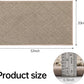 COSY HOMEER Edging Stair Treads Non-Slip Corner Indoor Stair Runners for Wooden Steps,Landing Slip Resistant Stair Rugs for Kids and Dogs, 100% Polyester TPE Backing,Beige,20"X32"