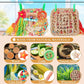 Bird Toys For Cockatiels, Tyotrbs Bird Toys For Conures Parakeet Toy BirdsToy For Parrots Birds Foraging Toy ParrotToys BirdCage Accessories Lovebird Cage Accessories for Small Birds