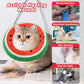 Soft Cat Cone Collar, Cute Cat Recovery Collar Suitable for Small, Medium, Large Cats,Elizabethan Neck Collar for Cats After Surgery (Watermelon, Medium)