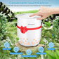 Air Purifiers for Home Bedroom up to 1076ft², True HEPA Air Filters Dust Pets Smoke Hair, 3 Fan Speeds Quiet, Timer Settings, Rechargeable Air Cleaner Office, Bedroom, Pets, Car
