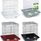 Prevue Hendryx SP850R/B Clean Life Cockatiel Cage, Red and Black