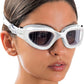 AqtivAqua Swimming Goggles, DX Wide View Swim Goggles for Adult Men Women, Anti Fog No Leaking