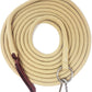 22' Long Line with SS O Ring and Carabiner (Beige)