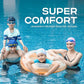 COOLMATE Fabric Swim Cap for Adult Women Men Kid 3 4 6 8 14 16, Silicone Water Resistant Layer, Cloth Swim Cap Gifts for Swimmers, Lightweight for Pool, Lap Swimming (1 pc)