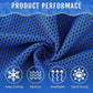 Hosuly 30 Pack Cooling Towels, 40"x12" Ice Breathable Soft Chilly Sweat Rag Microfiber Workout Rags for Gym Cooling Towels for Neck and Face for Yoga Golf Sport Running