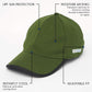 BUILTCOOL Adult Cooling Baseball Hat ??Men & Women Moisture Wicking, Mesh Back, Lightweight, Performance Ball Cap