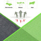 Biange Cooling Towel (Pack of 20, 40"x12") with Pouches for Sports, Workout, Fitness, Gym, Yoga, Golf, Pilates, Travel, Camping & More