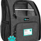 PetAmi Dog Backpack Carrier for Small Large Cat, Pet, Puppy, Ventilated Pet Hiking Backpack Travel Bag, Airline Approved Cat Backpack Carrier, Camping Biking Dog Bag Up to 18lbs Pet, Charcoal