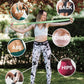 Fabric Resistance Bands for Women – 5 Level Exercise Bands Resistance Set, Resistance Bands for Working Out with Handles, Workout Bands Resistance for Women, Yoga, Pilates, Glutes, Legs,Vigor Yellow