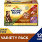 Nature's Recipe Nature’s Recipe 2.75 Ounce Grain Free Chicken & Beef, Chicken & Turkey, Chicken & Lamb Wet Dog Food Variety Pack, 12 Pack, 2 Count Case