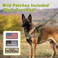 Forestpaw No Pull Dog Harness - Soft Flannel Padded Tactical Dog Vest Harness with Quick Release Buckle, Adjustable Reflective Pet Harness for Large Dogs Walking Training,Green XL