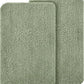 OLANLY Dog Door Mat Set 2-Piece 30x20, Absorbs Moisture and Dirt, Absorbent Non-Slip Washable Doormat, Quick Dry Chenille Mud Mat for Dogs, Entry Indoor Entryway Carpet for Inside Floor, Sage Green