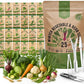 Organo Republic 25 Winter Vegetable & Herb Garden Seeds Variety Pack for Outdoors & Indoor Home Gardening 22,840+ Non-GMO Heirloom Seeds Broccoli Beet Carrot Cabbage Radish Pea Mint Thyme Parsley