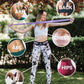 Fabric Resistance Bands for Women – 5 Level Exercise Bands Resistance Set, Resistance Bands for Working Out with Handles, Workout Bands Resistance for Women, Yoga, Pilates, Glutes, Legs,Vigor Yellow