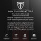 ATTCL Men's Sports Polarized Sunglasses Men for Driving running Fishing Golf - UV Protection Sun glasses Metal Frame