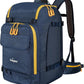 Unigear Ski Boot Bag, 70L Ski Boot Travel Backpack for Ski Helmet, Goggles, Gloves, Skis, Snowboard & Accessories（Blue）