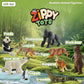 9 PCS Zoo Animal Toys for Kids 3-5 Realistic Plastic Wild Animal Figurine Toys Educational Learning Toy for Kids Boys Girls Toddlers