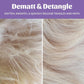 Skout's Honor Pet Detangler Spray - Hydrating & Conditioning with Avocado Oil & Probiotics, 97% Natural, Paraben & Sulfate-Free, softens for a More brushable Coat, Daily Use, 8oz, Lavender, 2-Pack