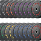 2 Inch Bumper Plates，10-500lbs，Barbell Rubber Olympic Weight Plates Set for Home Gym, Strength Training & Weight Lifting, Multiple Options Colors