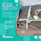 NEW Rinseroo: 5ft Slip-On Handheld Shower Attachment Hose w/Spray Head- Removable Extension Arm- Converts Fixed Shower Head into Handheld Bather. Portable, No-Install Shower Hose Wand for Seniors, RV.