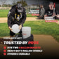 PowerNet Rolling Bucket Bag, Holds 2 6-Gallon Bucket of Baseballs & Softballs, Storage Pockets for Baseball Bat, Gloves & Scoreboards, Fits Launch F-lite Pitching Machine & Balls