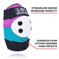 187 Killer Pads Six Pack Pad Set, Elbow Pads, Knee Pads, and Wrist Guards - Ideal for Skateboarding, Roller Skating, and Inline Skating