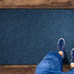 WaterHog Diamond-Pattern Commercial Grade Entrance Mat, Indoor/Outdoor Floor Mat 3' Length x 2' Width, Navy by M+A Matting
