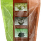 English Tea Store Organic Monks Blend Black Loose Leaf Tea Pouches - 4oz | Fruity Pomegranate Vanilla Grenadine Caramel Notes | Ethical Tea Partnership