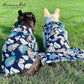 Parisian Pet Palm Leaves Dog Shirt - 100%Cotton Summer Clothes - Stylish Beach Outfit - Hook and Loop Closure - Machine Washable - 2XL