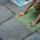 YOGA DESIGN LAB | The Combo Yoga Mat | 2-in-1 Mat+Towel | Eco Luxury | Ideal for Hot Yoga, Power, Bikram, Ashtanga, Sweat | Studio Quality | Includes Carrying Strap!
