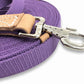 Southwestern Equine 35' Flat Cotton Web Lunge Line with Bolt Snap & Rubber Stop (35', Lavender)