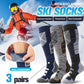 Anlisim 3 Pairs Unisex Merino Wool Ski Thermal Warm Thick Knee High Long Socks