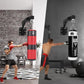 Adjustable Heavy Duty Bag Hanger,Wall Mount Punching Bag Hanger,Thickened Steel Plate and Stainless Steel kit for Home Gym Indoor Outdoor (Supports up to 900Ib)