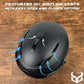 Demon United Ski and Snowboard Visor Helmet-Snowboard Helmet with Removable Visor Goggles and Rear Dial Adjustment- Snow Sport Helmets for Men and Women