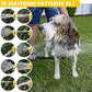 Dog Washing Hose Attachment, 10-in-1 Soap Sprayer Moden Garden Hose Nozzle with 100cc Soap Dispenser, Dog Wash Supplies with Dog Bath Brush & Pet Comb, Foam Gun Car Wash Sprayer (Yellow)