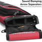 SUNYA X510 Field & Competition Hip Arrow Quiver | 3-Slot Noise-Free Archery Quiver with Sturdy Storage System (42x18cm)