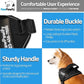 PawPawify Custom No Pull Dog Harness with Name and Phone Number, Heavy Duty Personalized Pet Vest to Prevent Tugging, Pulling, or Choking, Training and Walking (New Black, L (40-60 LBS))