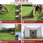 Golf Practice Net - Heavy Duty Driving Range Net with High Impact Chipping Target, Include Carry Bag and Golf Balls for Indoor Outdoor