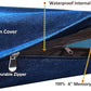 Dogbed4less Premium Gel Memory Foam Dog Bed, Durable Denim Cover with Waterproof Liner and Extra Pet Bed Case, 35"X20"X4" Small to Medium Pet