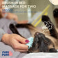 Furr&Purr Cat Brush, Made in the USA, Face Massager, Face Scratcher, Calming Care Comb for Cats, Indoor Cats (1-Pack)