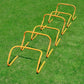 Agility Speed Hurdles Upgraded Training Hurdles Adjustable Height,Ultra Durable All-in-One Speed Hurdles with Carrying Handle, 6 Pack
