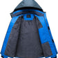 CREATMO US Men's Mountain Waterproof Ski Jacket - Windproof Snowboarding Warm Winter Coat Raincoat