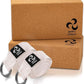 2-PACK or 5-PACK Yoga Exercise Adjustable Straps 8Ft | BONUS eBook | with Durable D-Ring For Pilates & Gym Workouts | Hold Poses, Stretch, Improve Flexibility & Maintain Balance