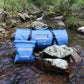 Waterproof Duffel Bag， IPX8 Waterproof Performance Dry Bag， Airtight Zipper Closure， Waterproof bag with diving function，80L large capacity, Large