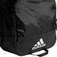 adidas Unisex Defender 4.0 Gym Duffel Bag for Men and Women, Black/White, Small (38L)